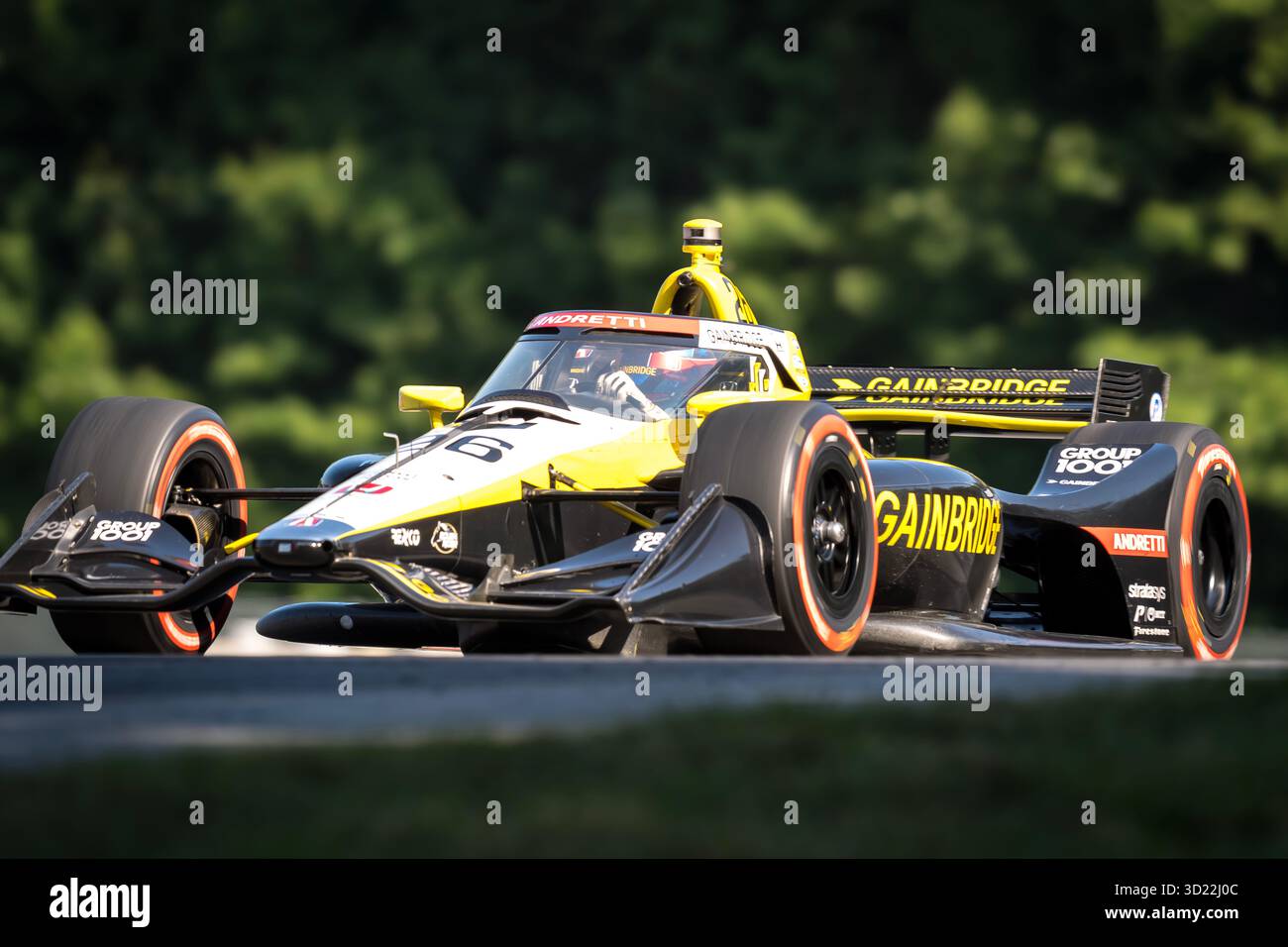 NTT INDYCAR SERIE 2025: Honda Indy 200 Colton Herta Foto Stock