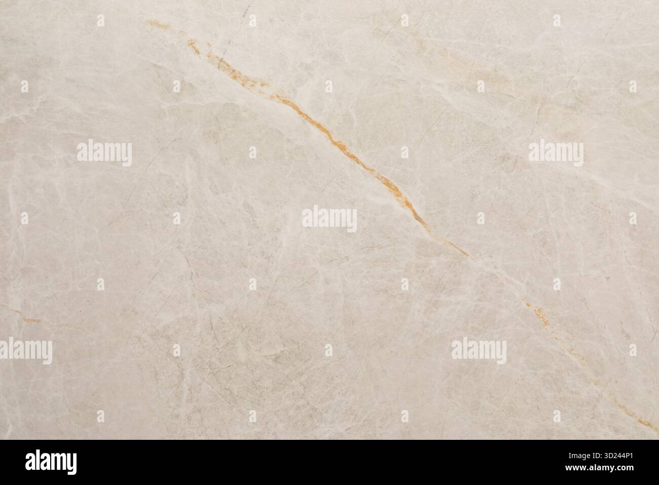 Superficie in marmo neutro con sottile motivo venato e sfumature calde per interni eleganti Foto Stock
