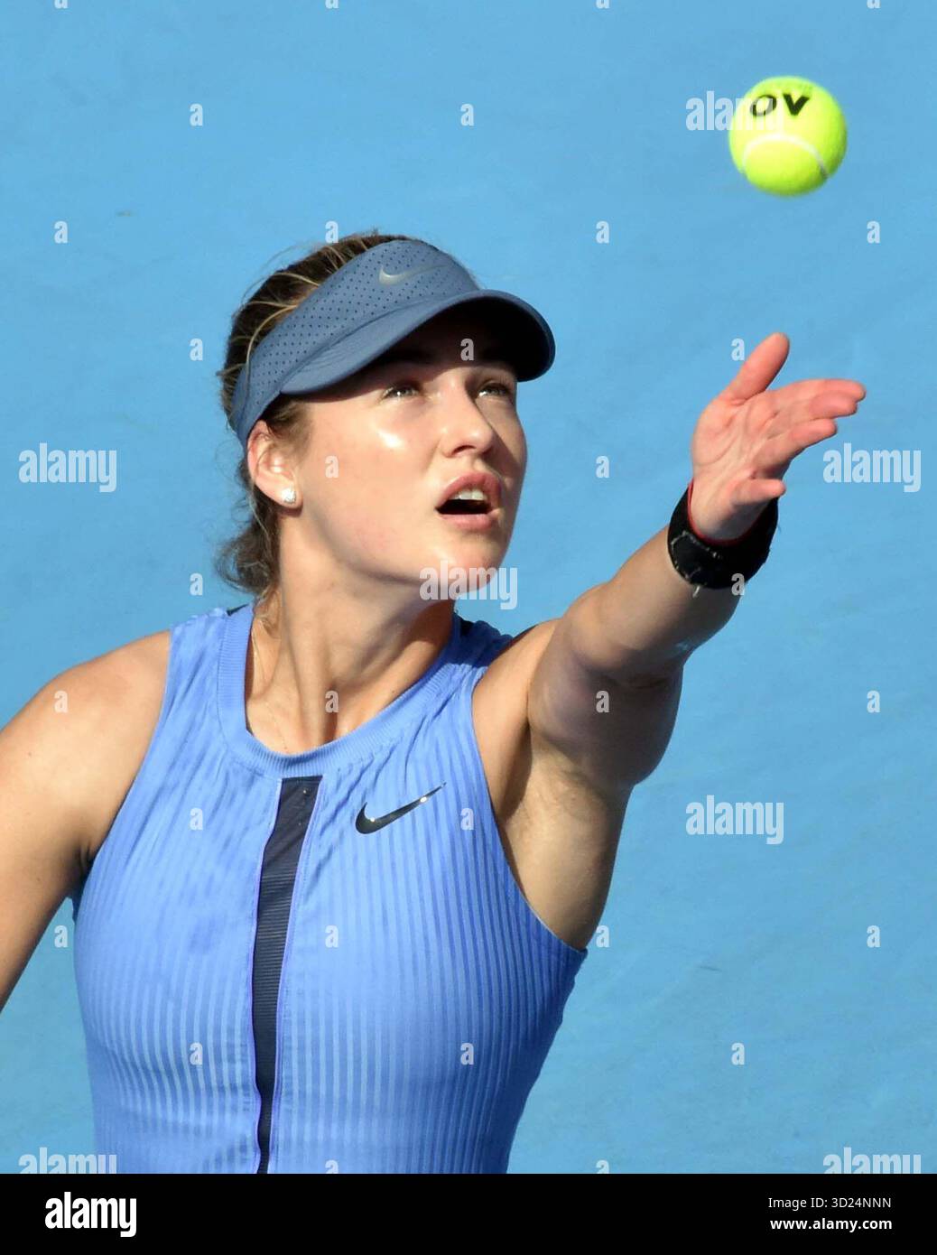 Hong Kong, Cina. 30 ottobre 2025. Anna Kalinskaya partecipa al torneo femminile di tennis del WTA Hong Kong Open di Hong Kong, Cina, 30 ottobre 2025. Crediti: Lo Ping fai/Xinhua/Alamy Live News Foto Stock