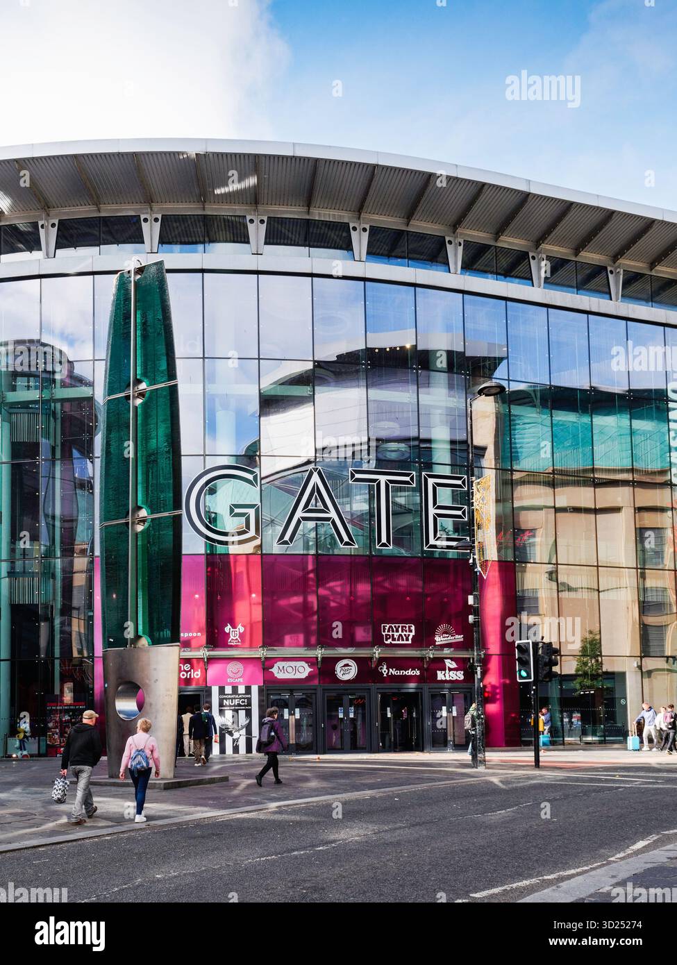 Complesso ricreativo Tea Gate in Newgate Street, Newcastle upon Tyne, Regno Unito Foto Stock