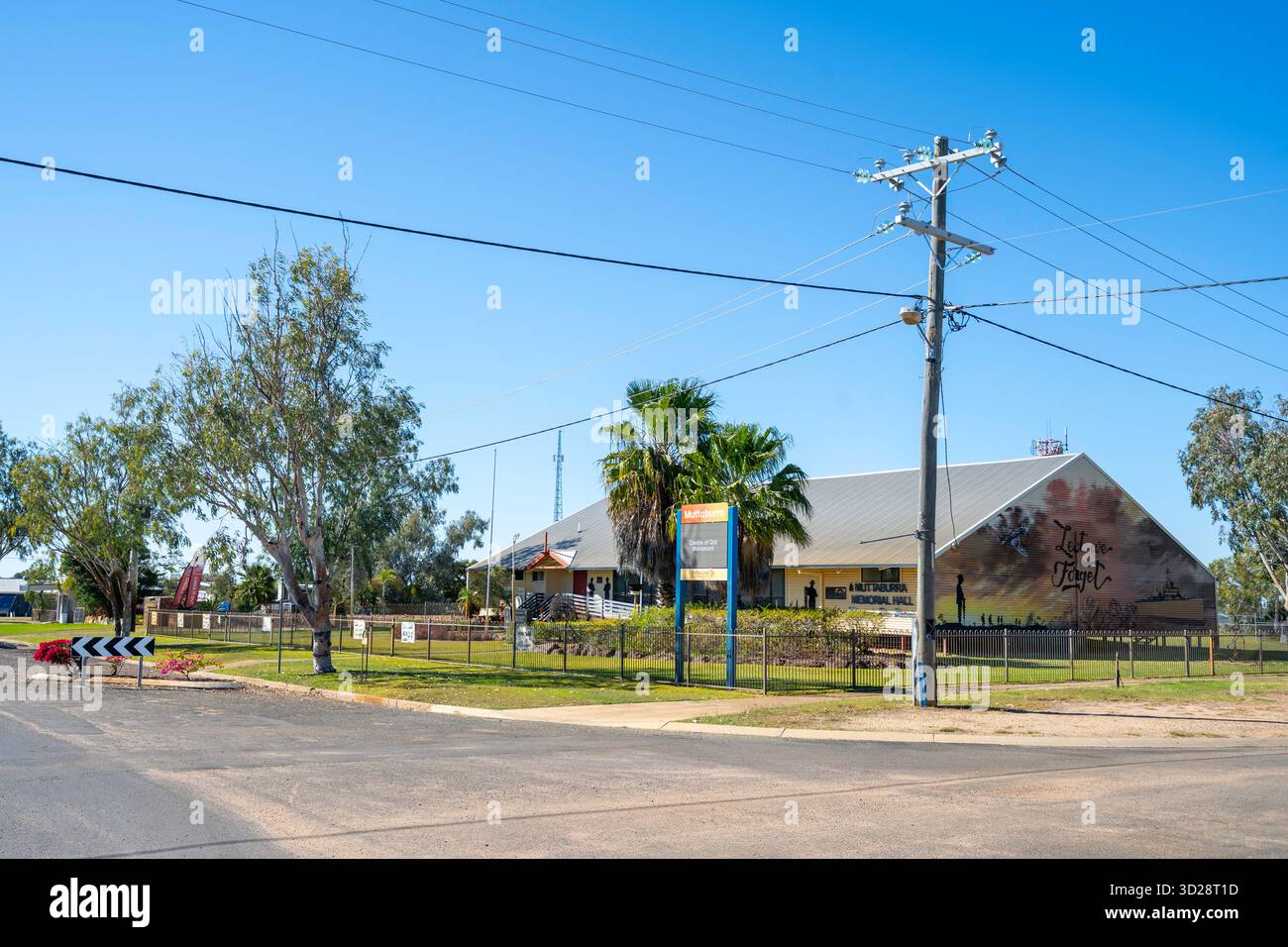 Community Hall, Muttaburra, Queensland, Australia Foto Stock