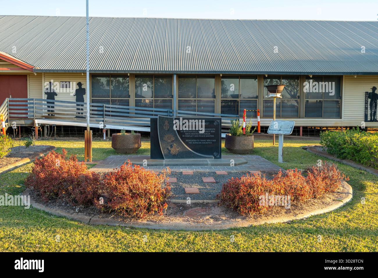 Community Hall, Muttaburra, Queensland, Australia Foto Stock