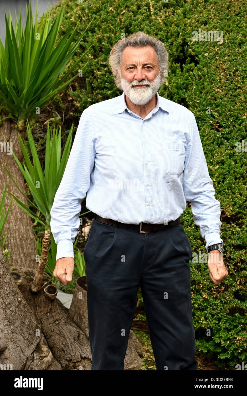 Roma, Italia. 31 ottobre 2025. Roma: Sede Rai, via Teulada. Presentazione del programma Allegro ma non troppo. Nella foto: Luca Barbareschi. Credito: Agenzia fotografica indipendente/Alamy Live News Foto Stock