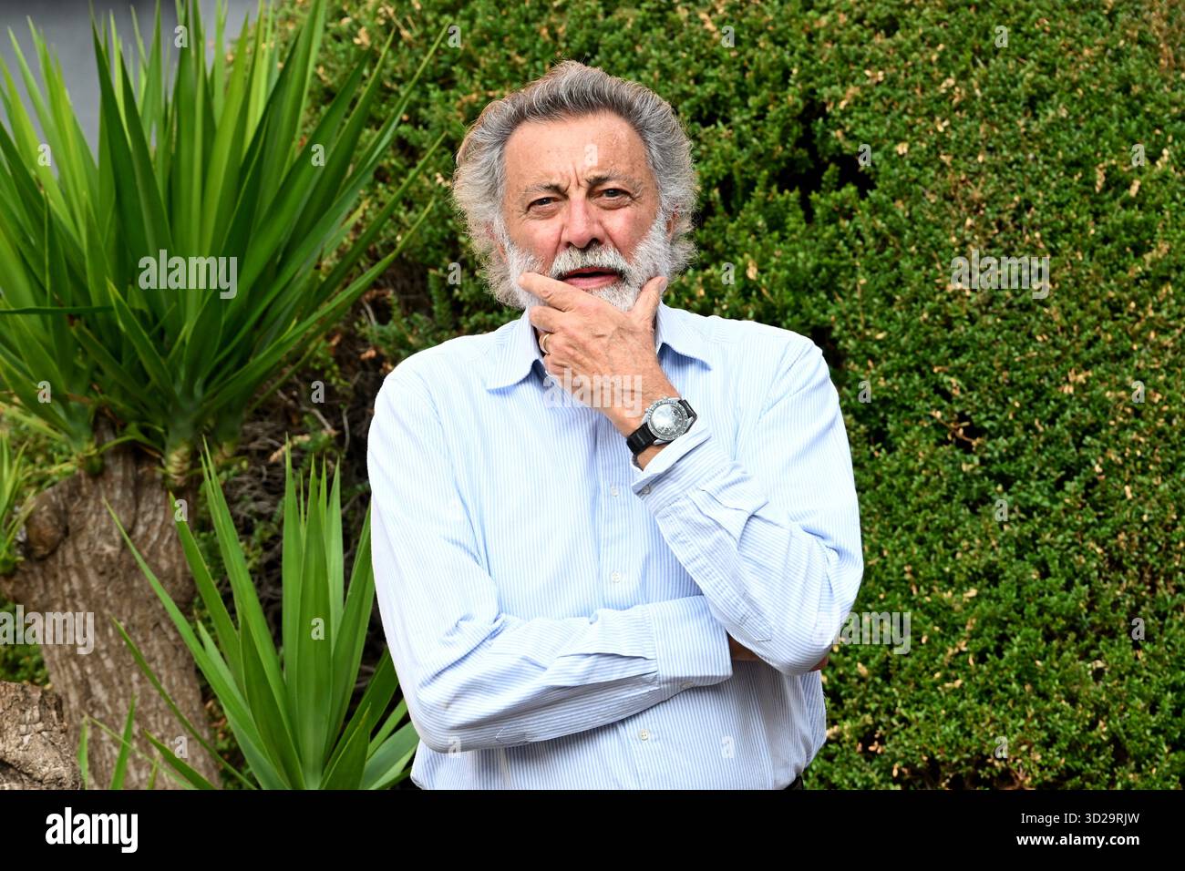 Roma, Italia. 31 ottobre 2025. Roma: Sede Rai, via Teulada. Presentazione del programma "Allegro ma non troppo". Nella foto: Luca Barbareschi credito: Agenzia fotografica indipendente/Alamy Live News Foto Stock