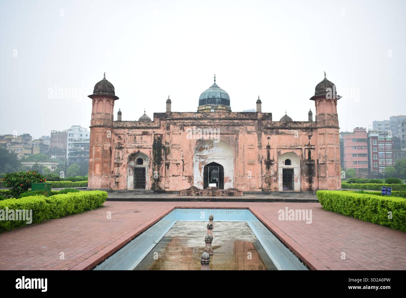 Tomba Casa di pori Bibi - Mausoleo storico al forte di Lalbagh, Dacca Foto Stock