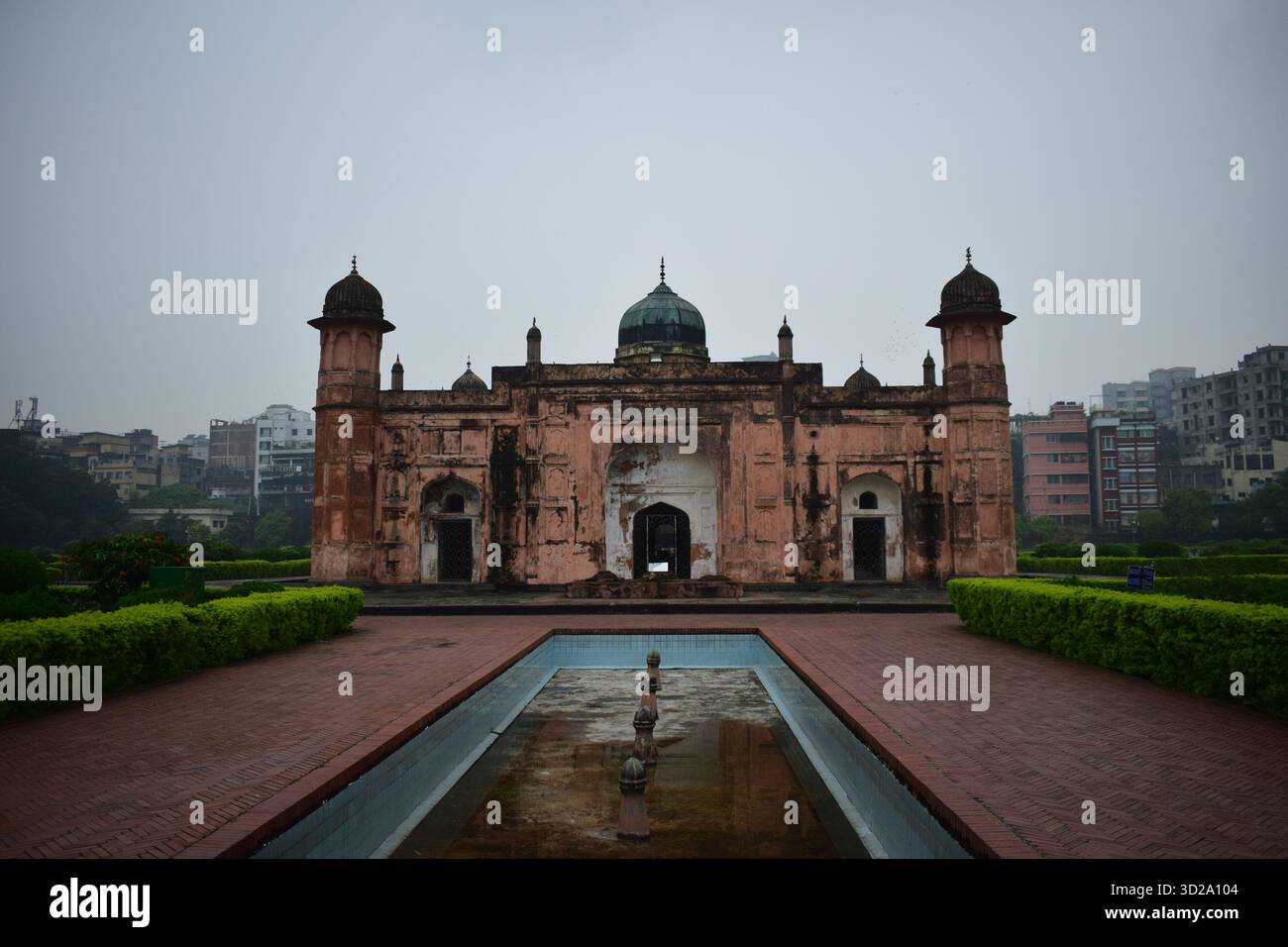 Tomba Casa di pori Bibi - Mausoleo storico al forte di Lalbagh, Dacca Foto Stock