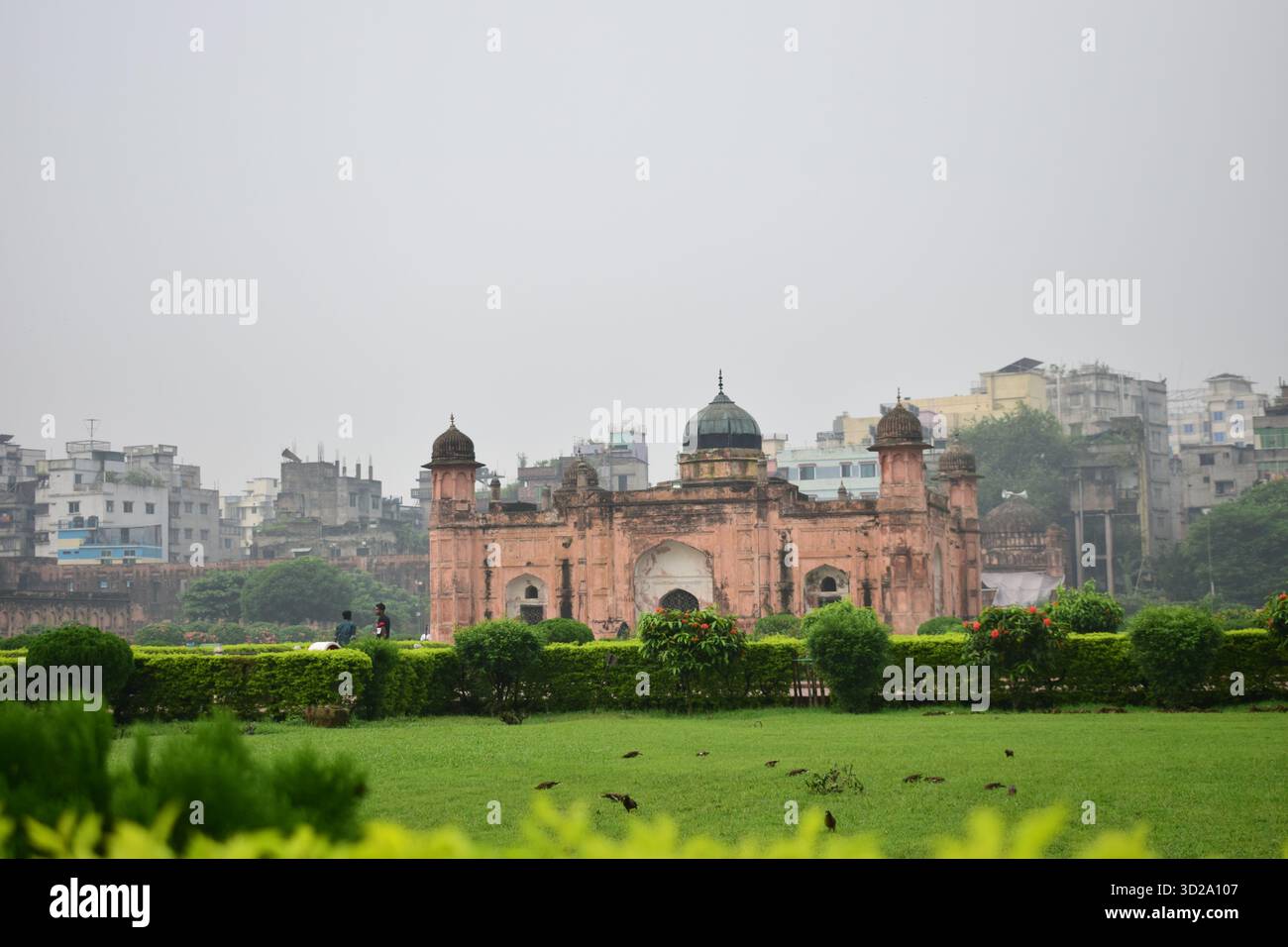 Tomba Casa di pori Bibi - Mausoleo storico al forte di Lalbagh, Dacca Foto Stock