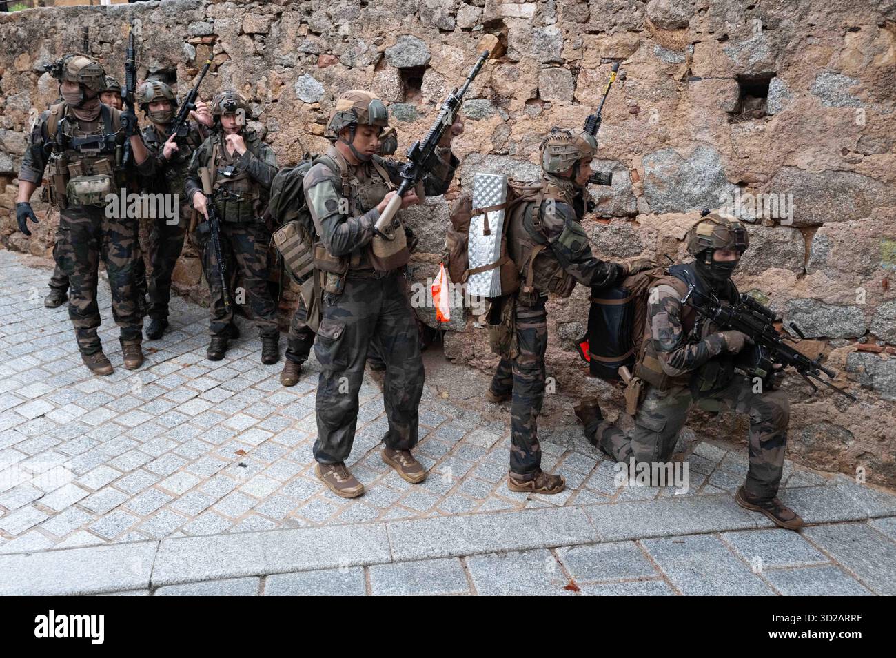 Camp Rafalli I Legionari del 2nd REP francese, Reggimento di paracadutisti stranieri ...