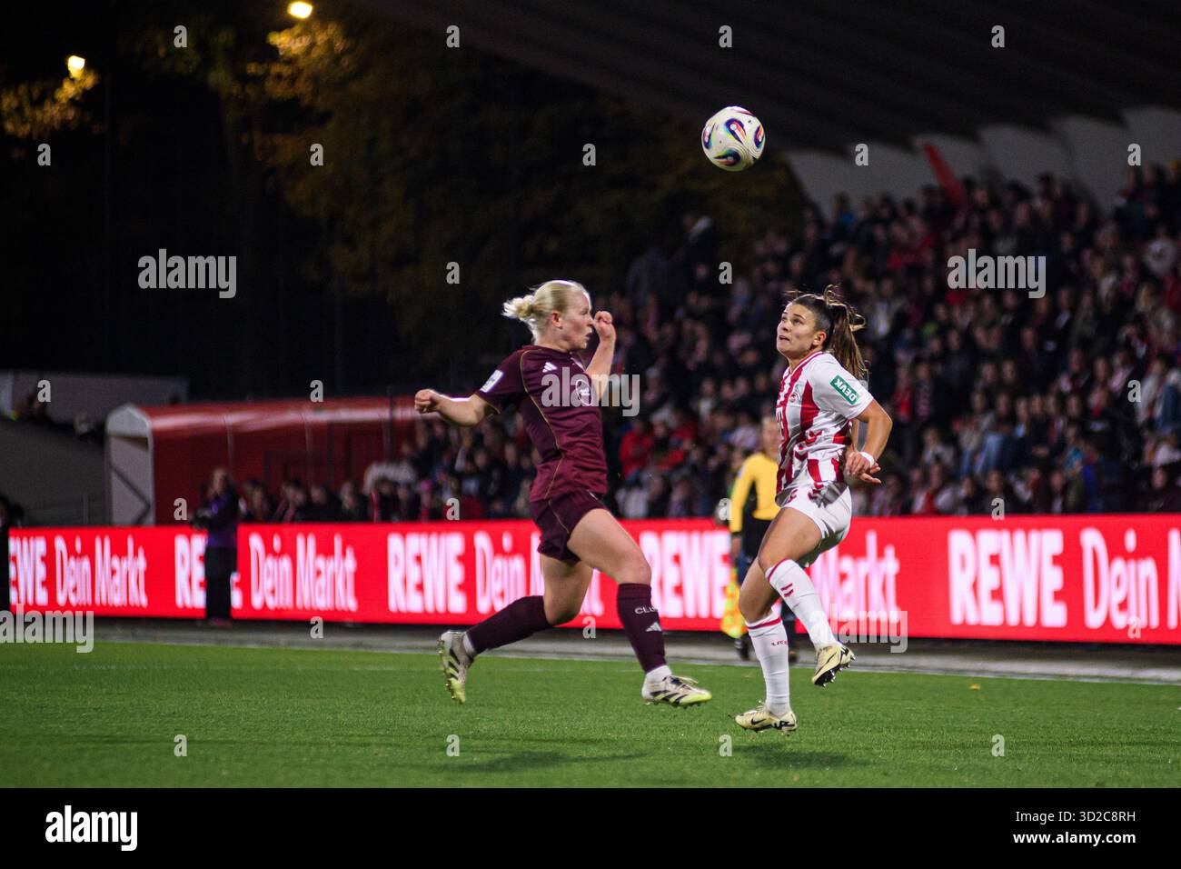 COLONIA, GERMANIA - 31 OTTOBRE 2025: Martyna Wiankowska - la partita femminile di Bundesliga 1.FC Koeln vs 1. FC Nuernberg allo stadio Franz Kremer Foto Stock
