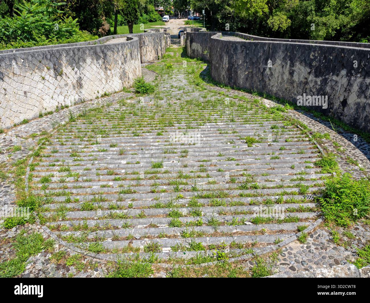 Il Partisan Memorial Cemetery, Mostar Foto Stock