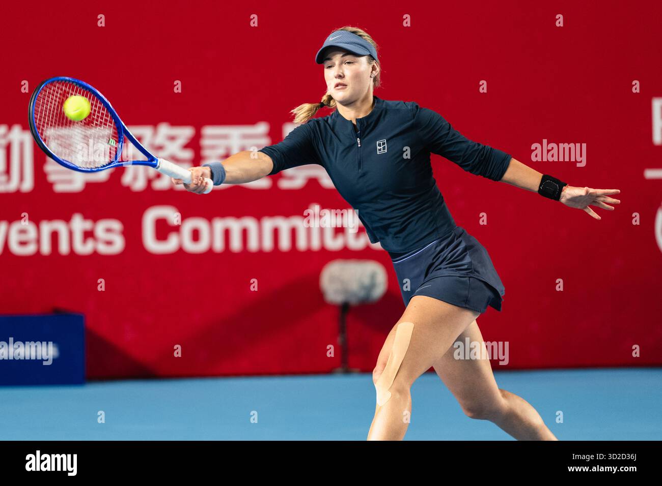 HONG KONG, Cina - durante il WTA 250 - Prudential Hong Kong Tennis Open al Victoria Park Tennis Court di Hong Kong, Cina Foto Stock