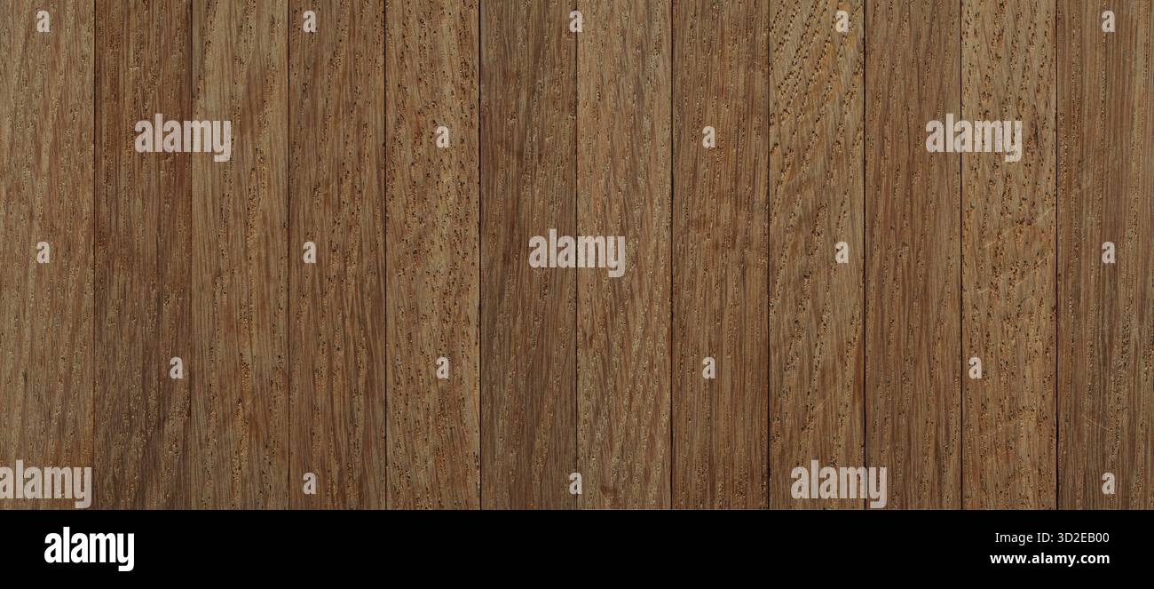 fondo piatto in legno di quercia liscio Foto Stock