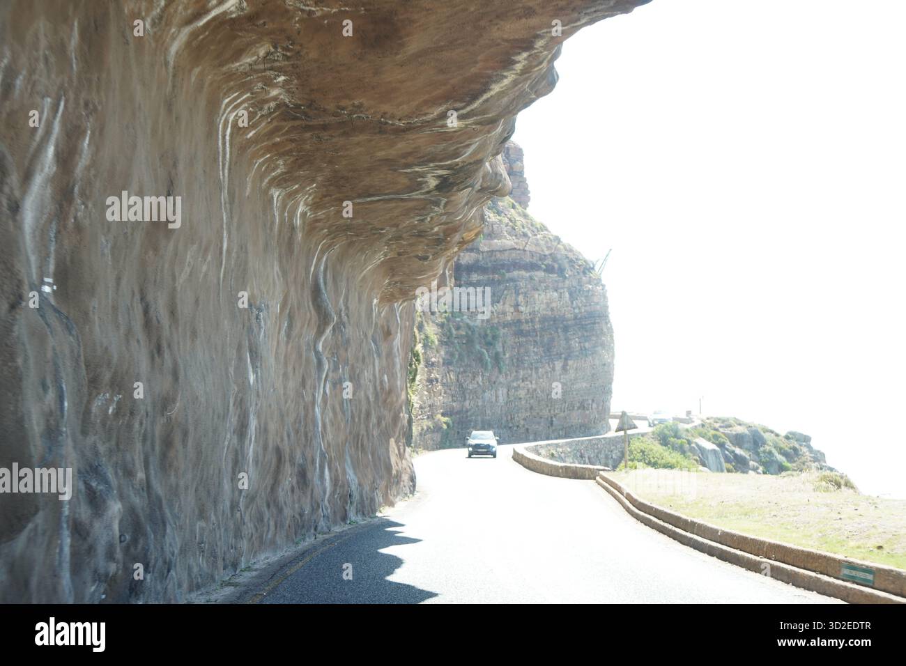 Guida a Chapman's Peak Drive, città del Capo, Sud Africa Foto Stock