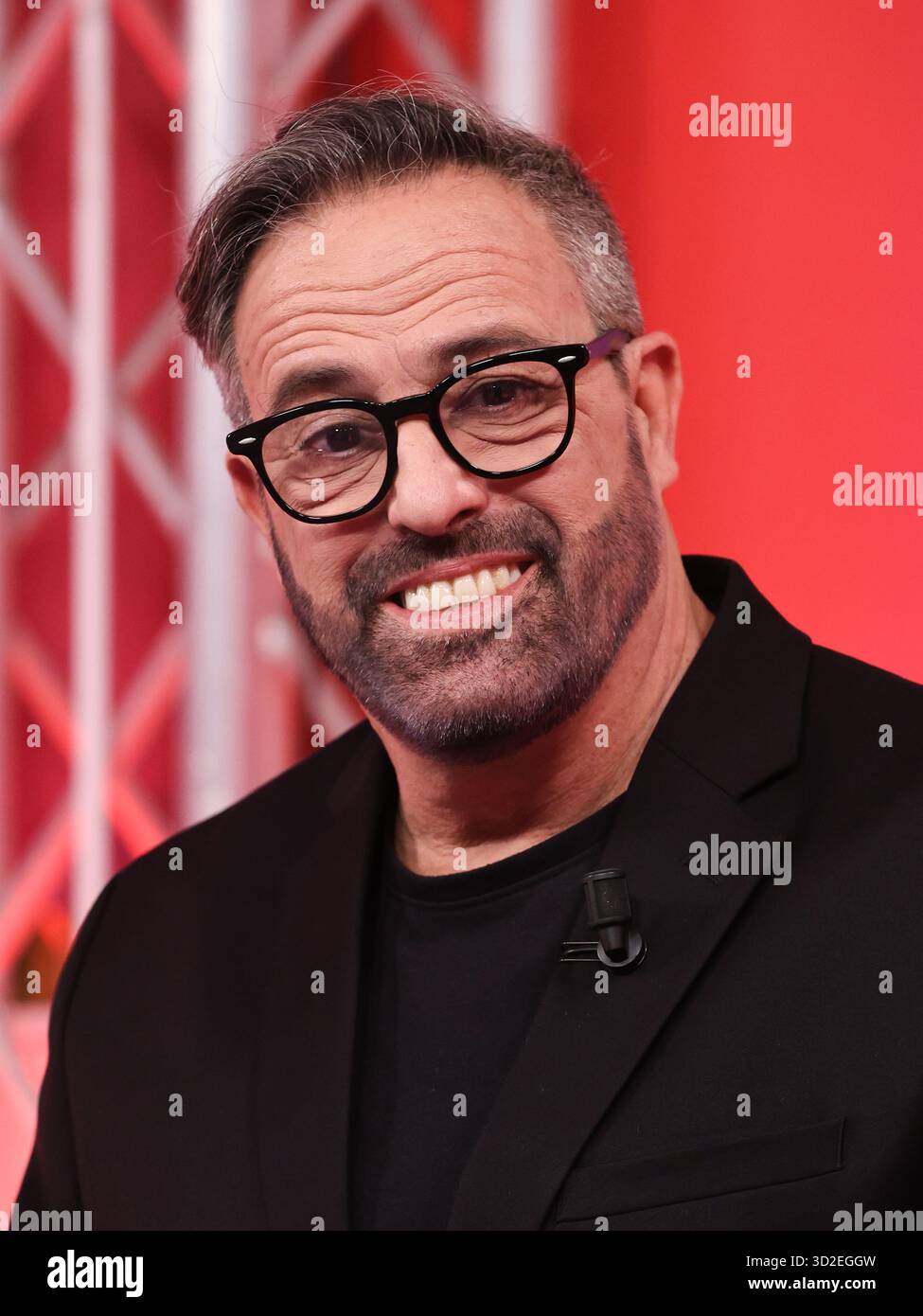 Roma, Italia. 31 ottobre 2025. Roma, studi Rai precedentemente conosciuti come Teulada, programma televisivo "la volta buona". Nella foto: Marco Baldini Credit: Agenzia fotografica indipendente/Alamy Live News Foto Stock