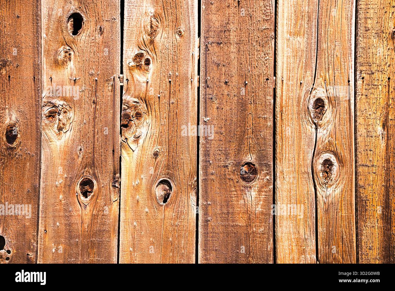 Immagine di sfondo rustica delle pareti in legno di fienile Foto Stock