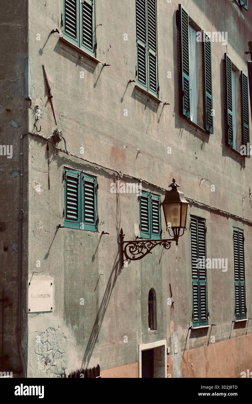Colorate punt tradizionali sul fiume Cherwell a Oxford Foto Stock