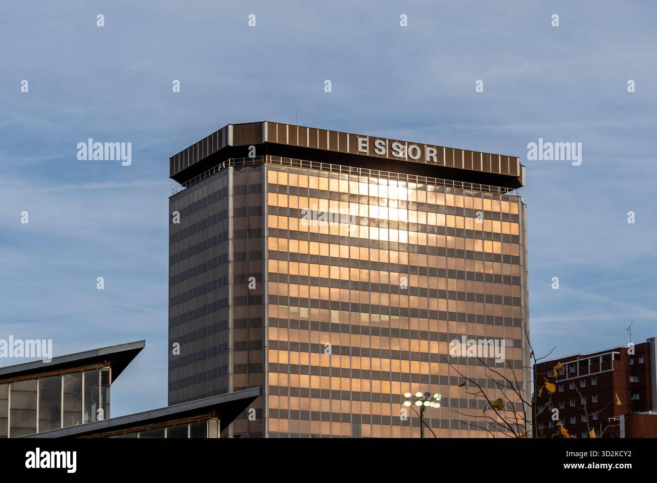 Centro affari Essor Tower a Pantin, Francia. Foto Stock