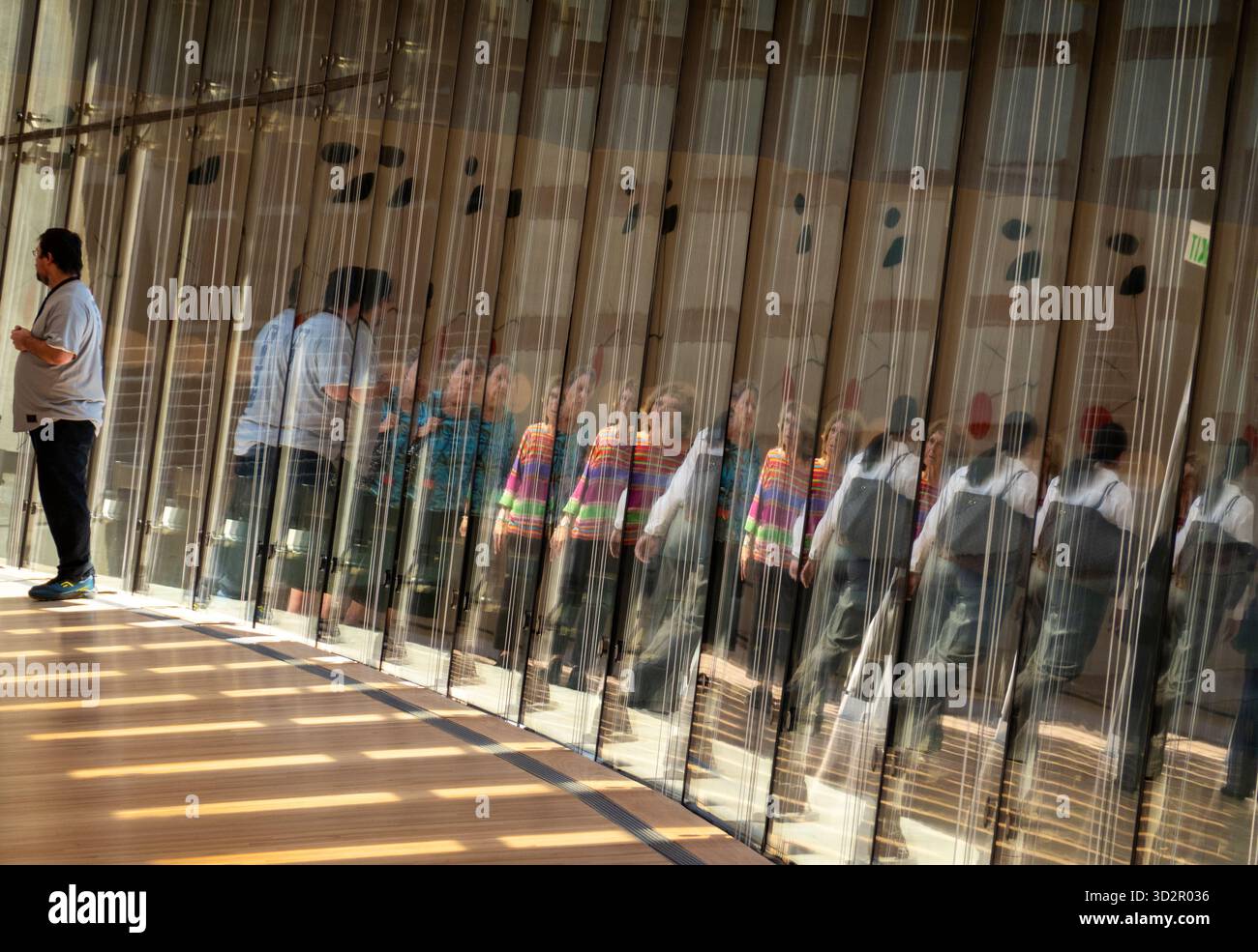 Museo di arte americana Crystal Bridges a Bentonville, Arkansas Foto Stock