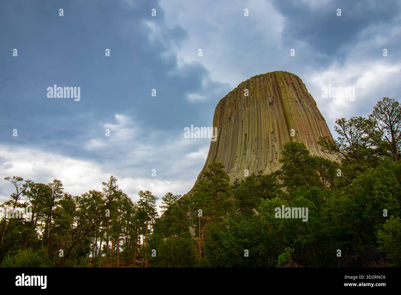Devils Tower Wyoming Foto Stock