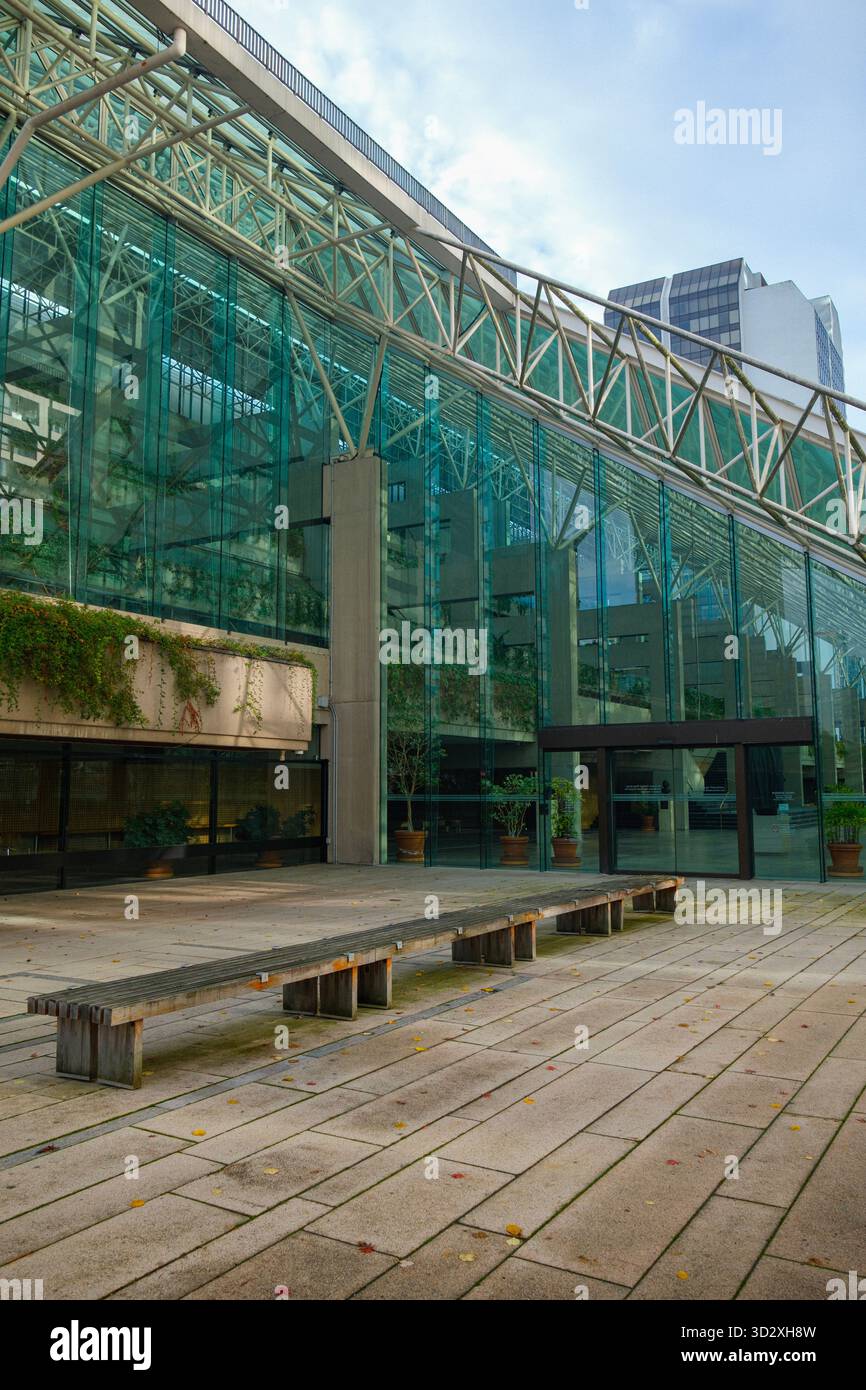 La Corte provinciale della Columbia Britannica nel centro di Vancouver, British Columbia. Foto Stock