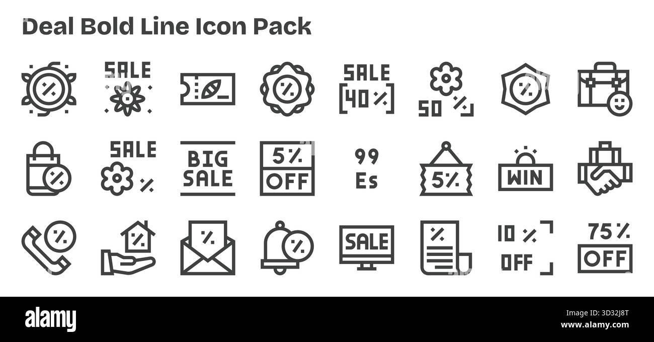 Migliora i tuoi progetti con 24 icone sagomate incentrate sulle trattative, ideali per progetti puliti e professionali. Illustrazione Vettoriale