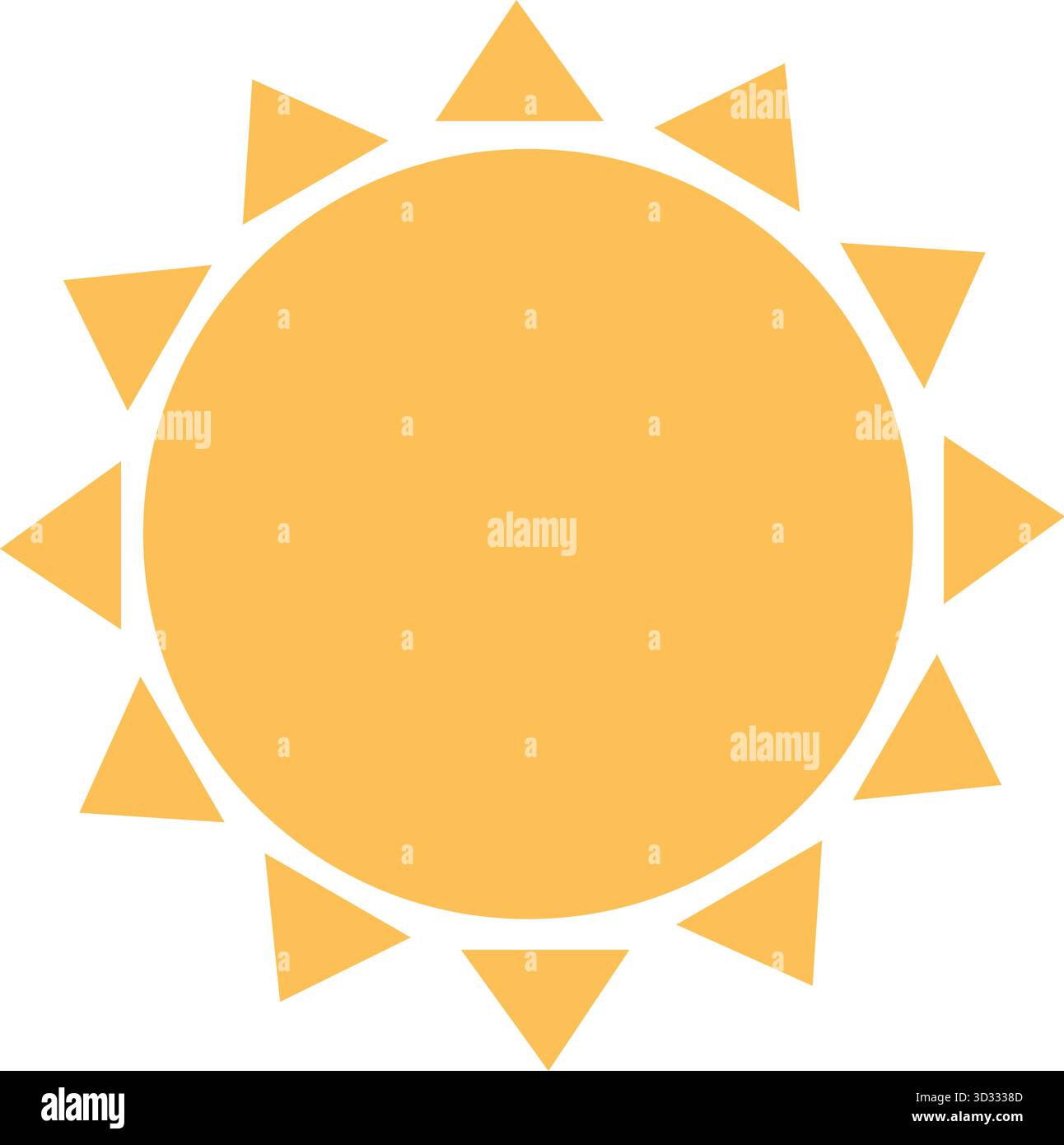 Allegra clip art che ritrae i bambini che si divertono in estate con una cornice divertente e colorata. Illustrazione Vettoriale