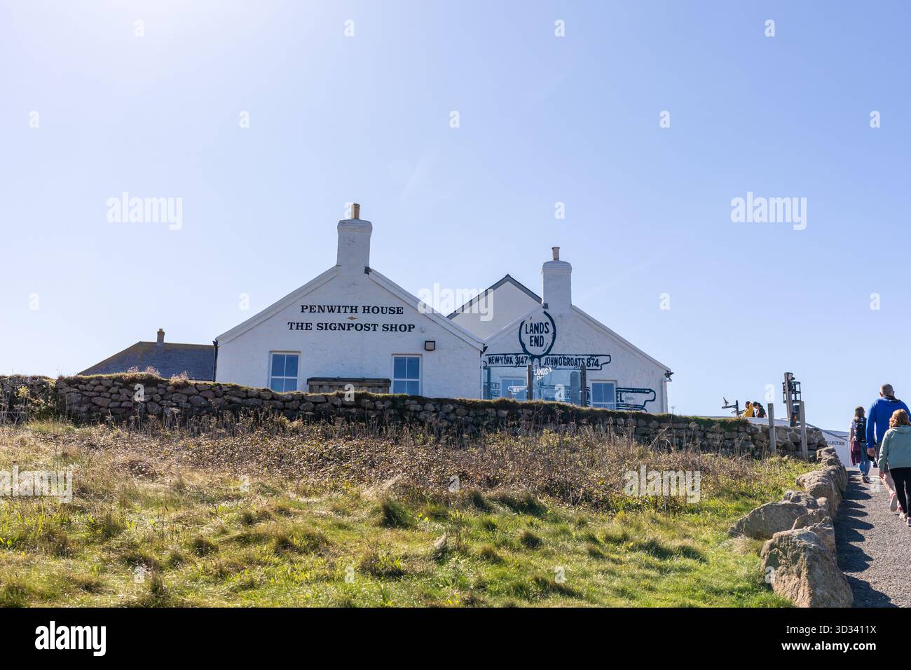 Penwith House a Lands End, Cornovaglia. Inghilterra, Regno Unito Foto Stock