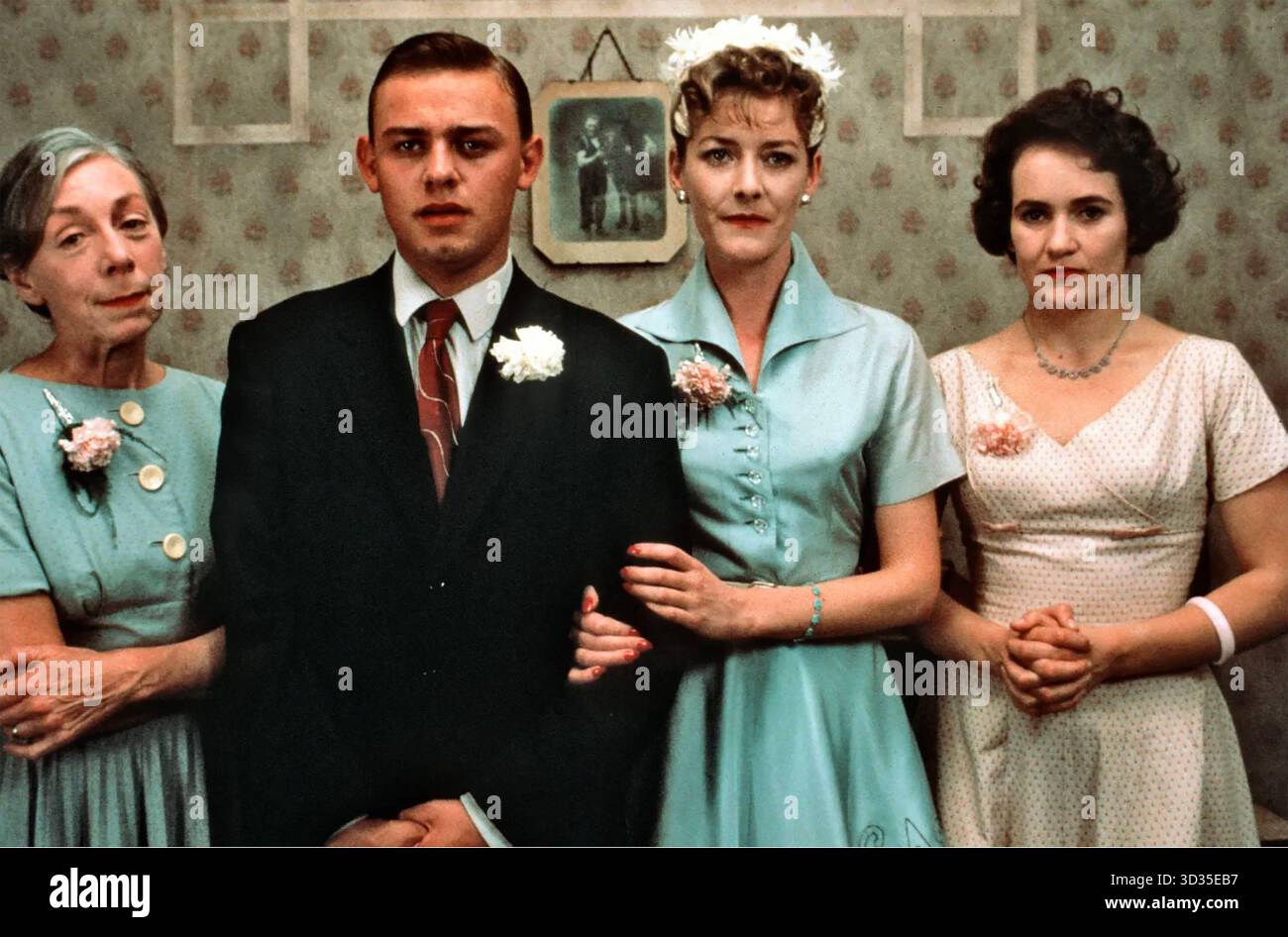 VOCI LONTANE, VIVE ANCORA 1988 film BFI con Angela Walsh e Dean Williams centro Foto Stock