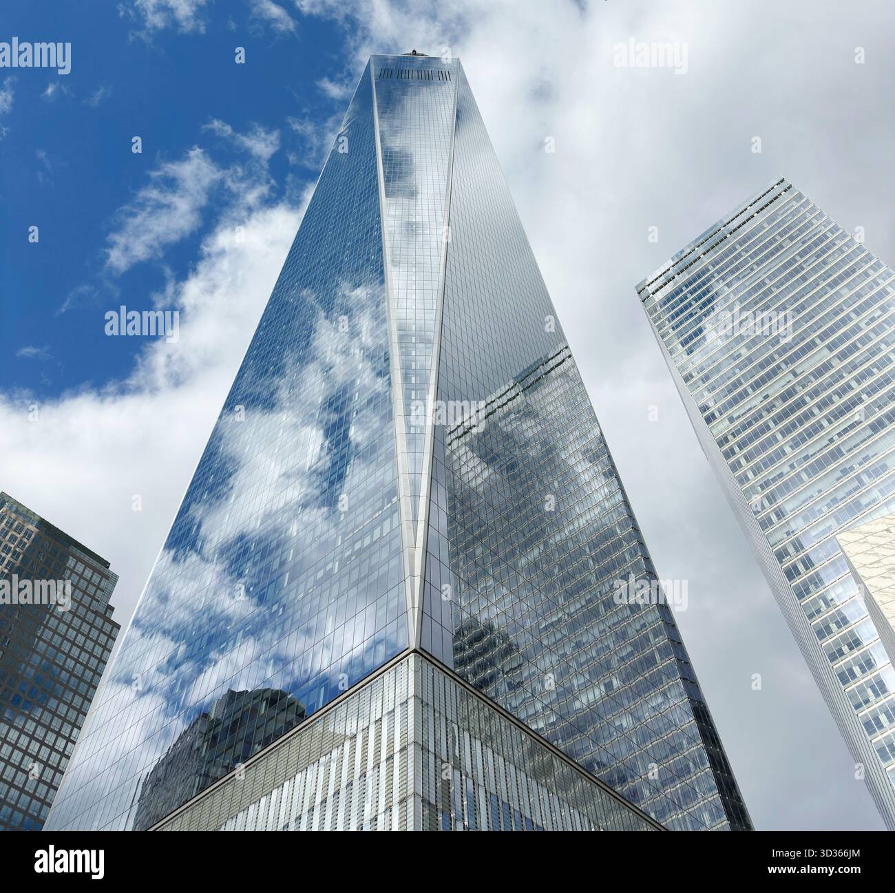 Prisma come Building Reflecting Light Foto Stock