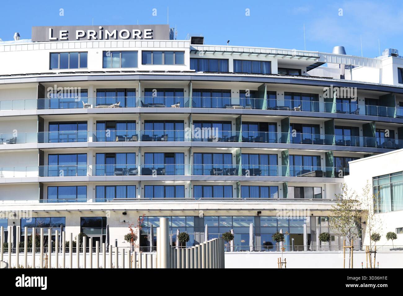 Le Primore Hotel & Spa, città termale di Hévíz, Ungheria Foto Stock