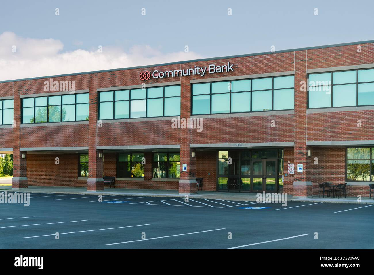 Roma, NY - 7 settembre 2025: Community Bank, N.A. è una banca regionale a servizio completo che serve la parte centrale e settentrionale dello stato di New York con servizi bancari al dettaglio e commerciali Foto Stock