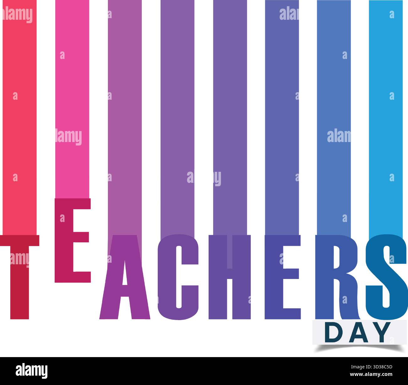 Giornata degli insegnanti onora gli insegnanti con gratitudine e rispetto Illustrazione Vettoriale
