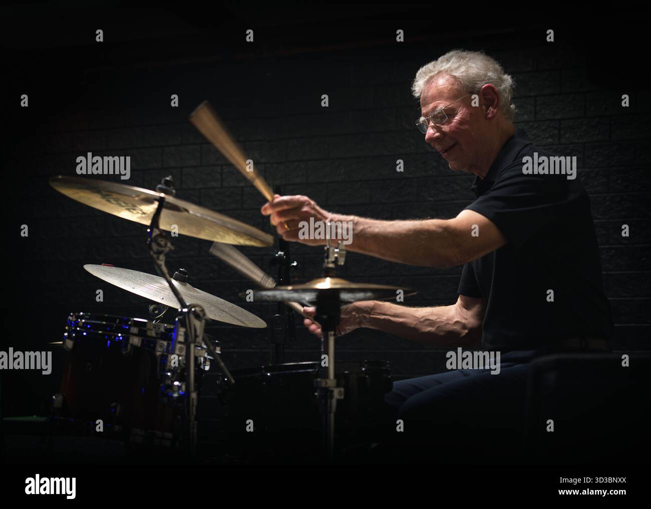 Bill Bruford Foto Stock