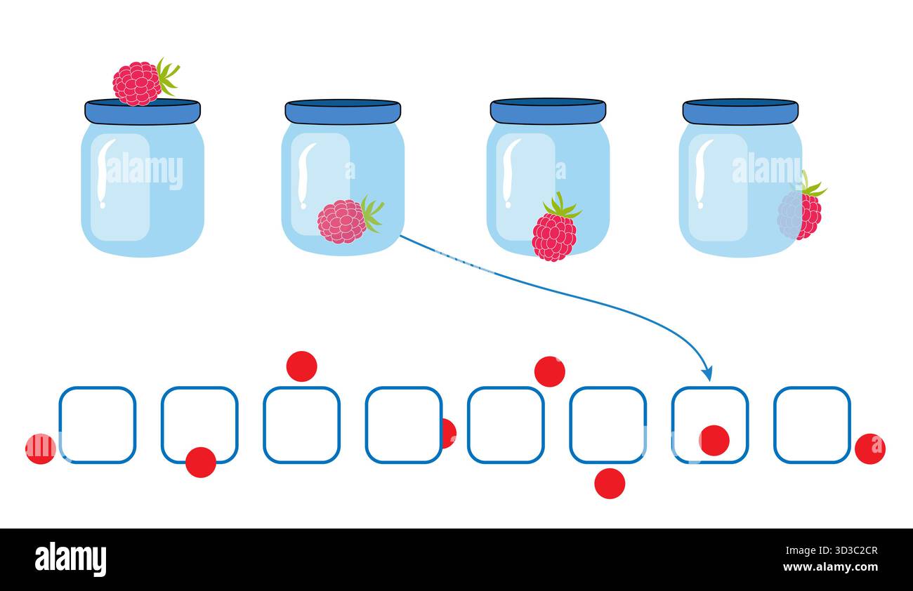 Giochi educativi per bambini Illustrazione Vettoriale