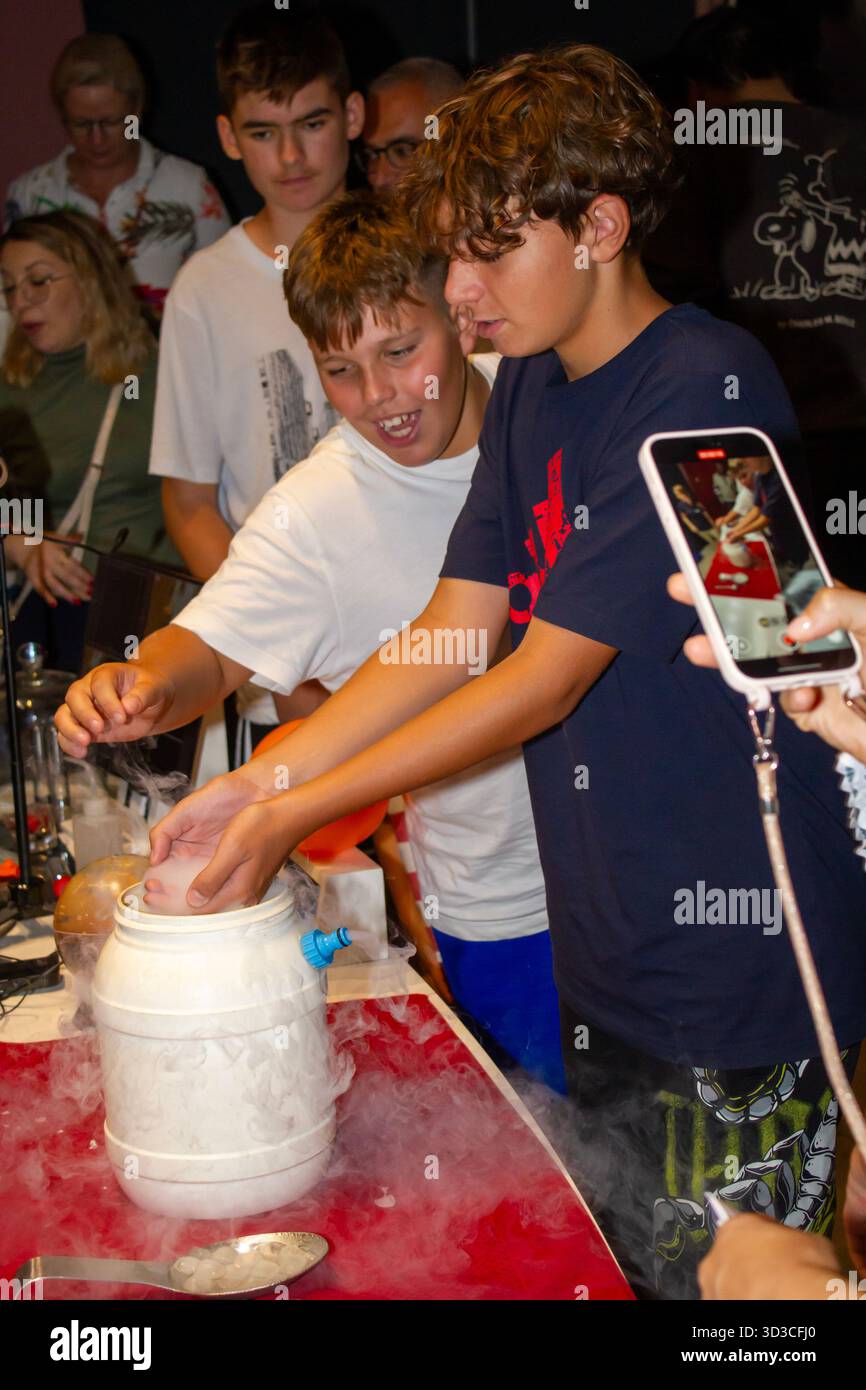 Cité de l'espace Toulouse Francia. Agenzia spaziale europea Foto Stock