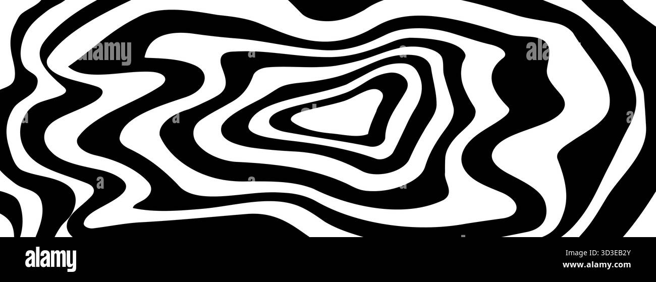 Il burro di arachidi gocciola senza cuciture in bianco e nero Illustrazione Vettoriale