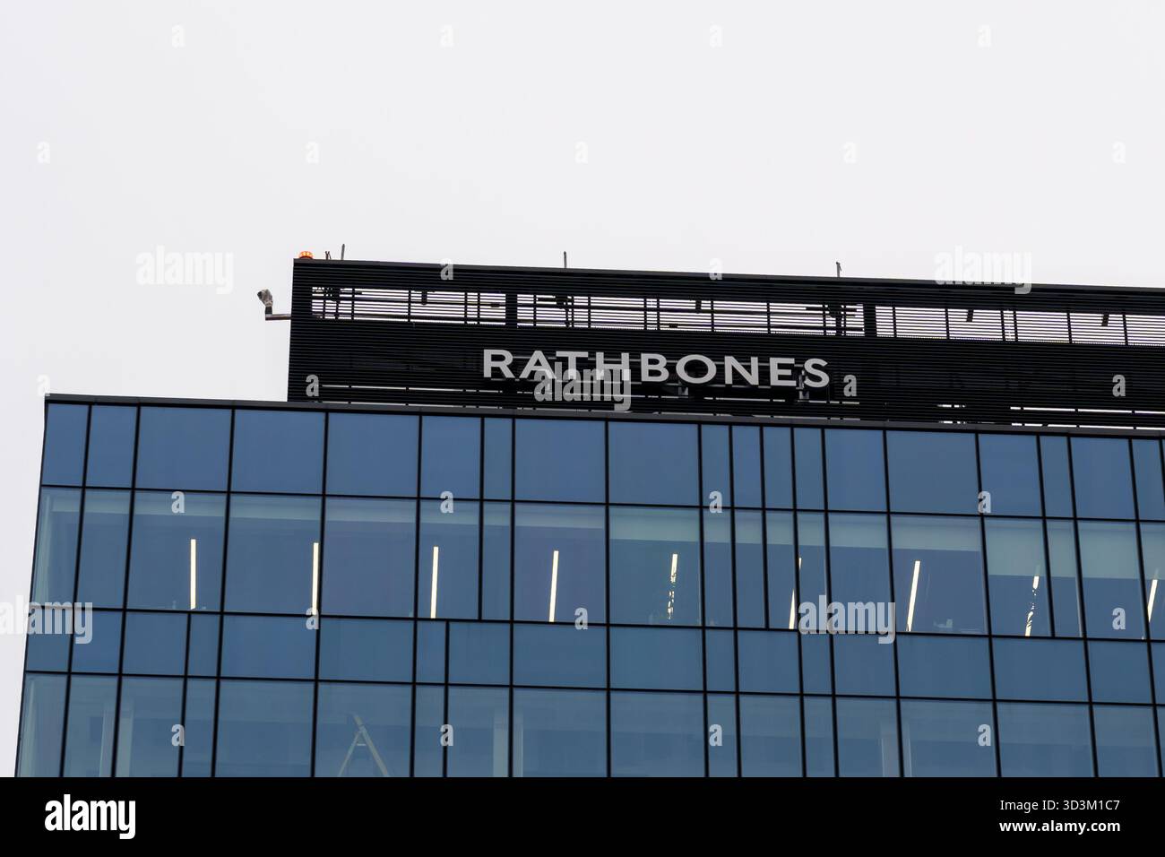 Ufficio Rathbones Belfast in City Quays 3 a Belfast, Irlanda del Nord, Regno Unito. Foto Stock
