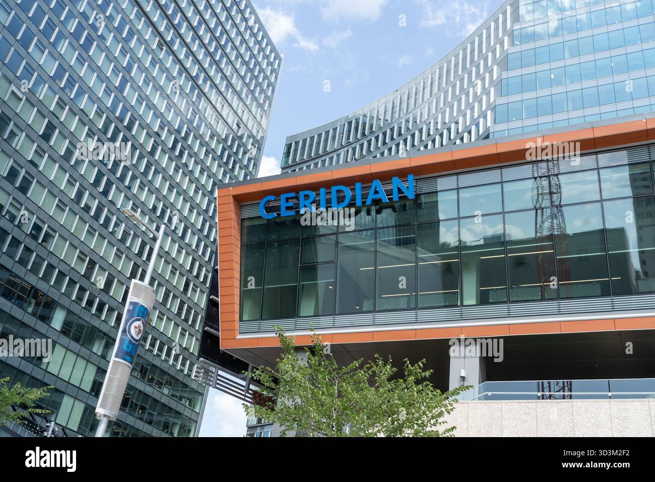 Ufficio Ceridiano a Winnipeg, Manitoba, Canada. Foto Stock