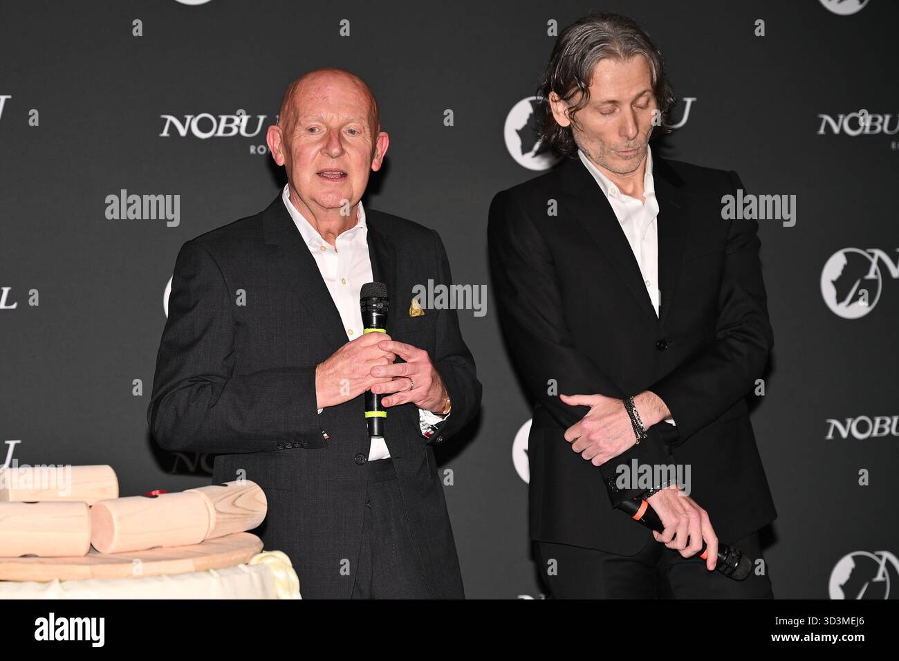 Trevor Horwell partecipa all'inaugurazione del Nobu Hotel Rome il 6 novembre 2025 a Roma, Italia Foto Stock