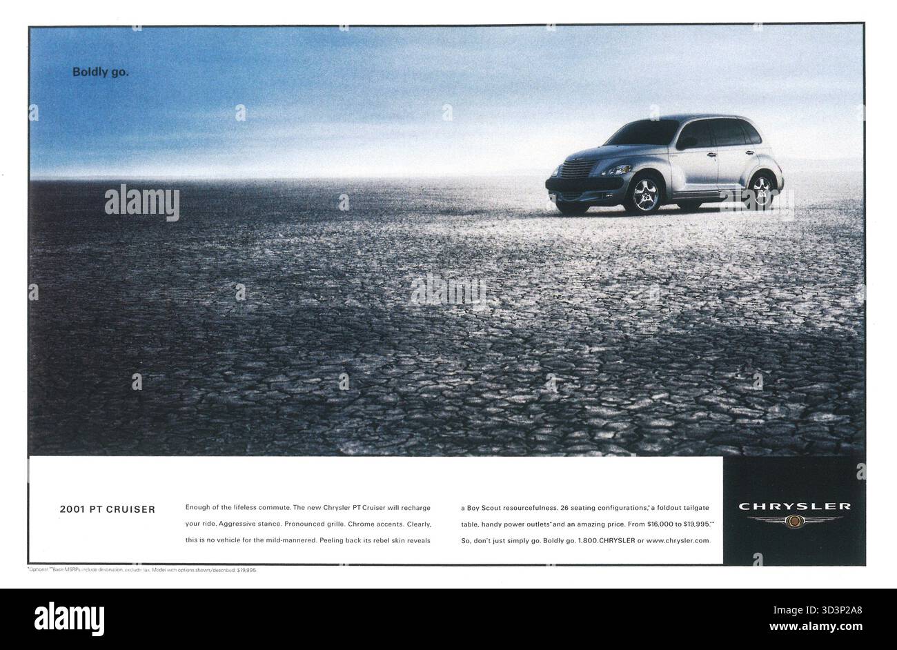 2000 Chrysler PT Cruiser 2001 ad Foto Stock