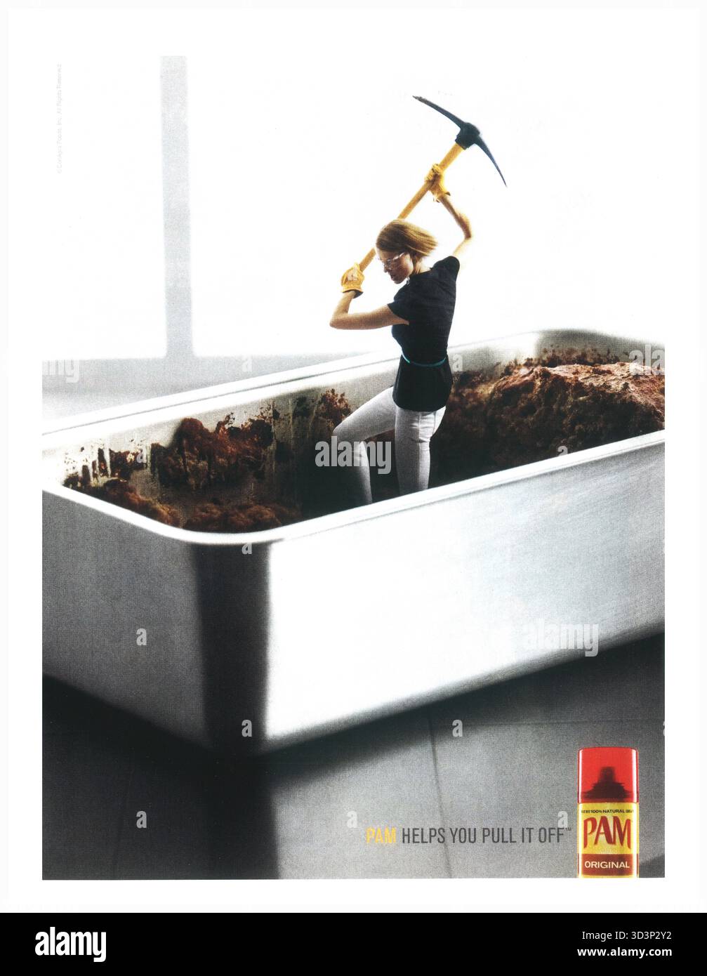 2010 Pam cooking spray ad Foto Stock