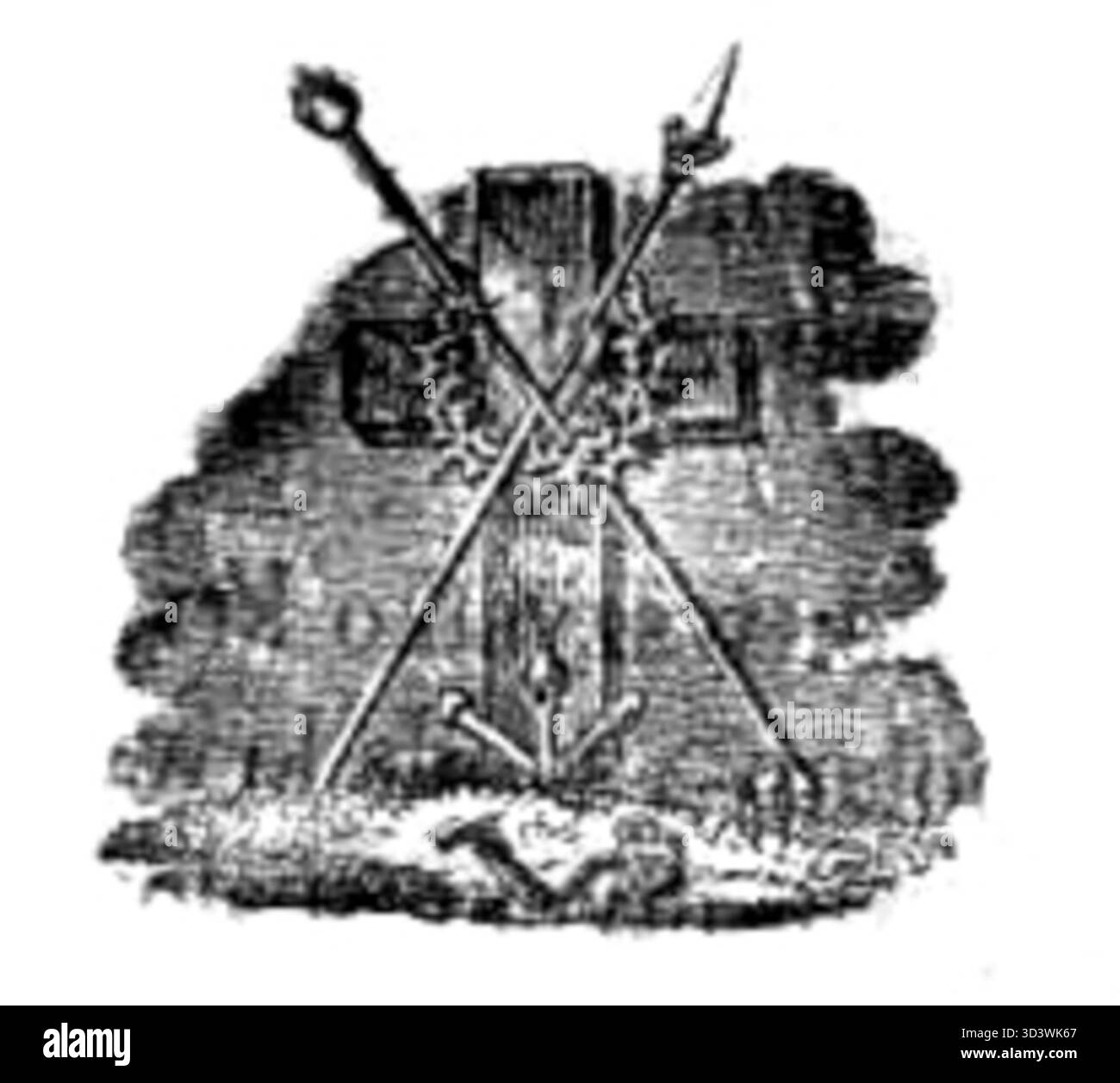 Questa incisione raffigura Wadyslaw Ludwik Anczyc come un bandito galiziano, evidenziando la natura ribelle del suo personaggio durante le rivolte del 1848 in Polonia. Foto Stock