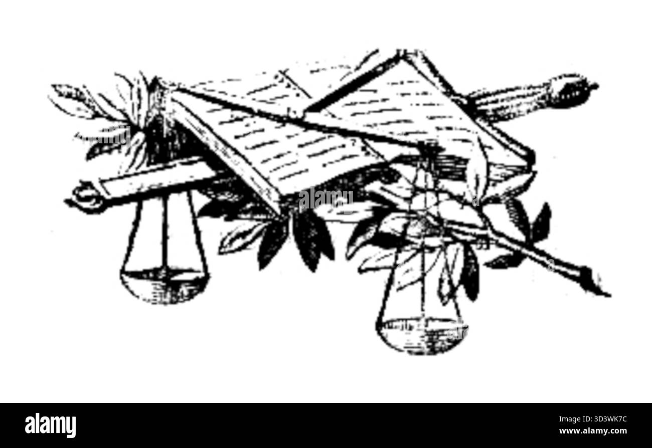 Un'incisione di Wadyslaw Ludwik Anczyc dal libro "PL", raffigurante un bandito galiziano, un personaggio della storia polacca del XIX secolo. Foto Stock