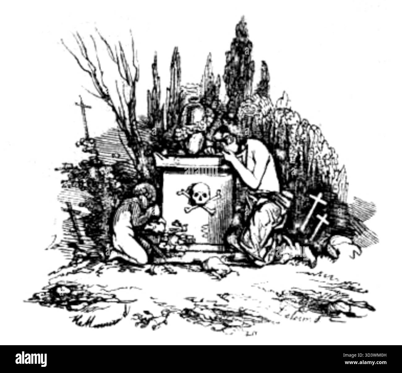 Un'incisione dal libro "PL", con Wadyslaw Ludwik Anczyc, una figura significativa del 1848, che rappresenta il movimento repubblicano polacco. Foto Stock