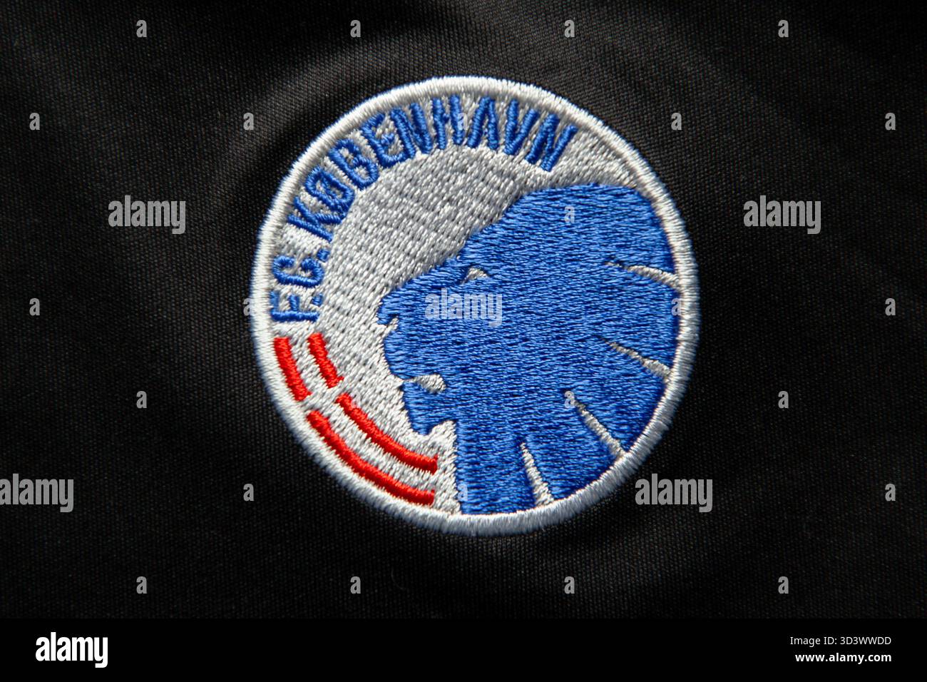 Stemma F.C. Copenhagen, FC København Emblem danese Foto Stock