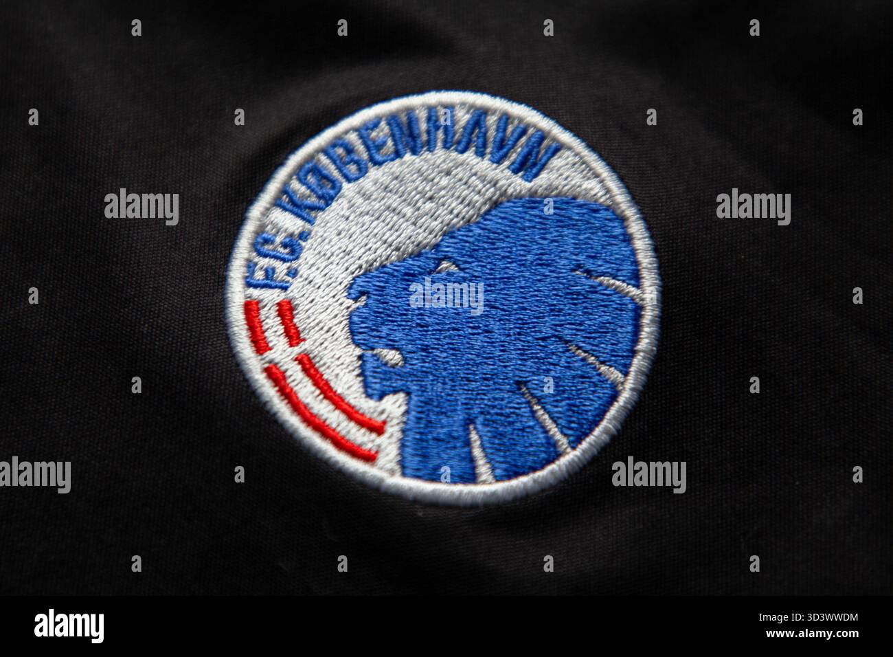 Stemma F.C. Copenhagen, FC København Emblem danese Foto Stock