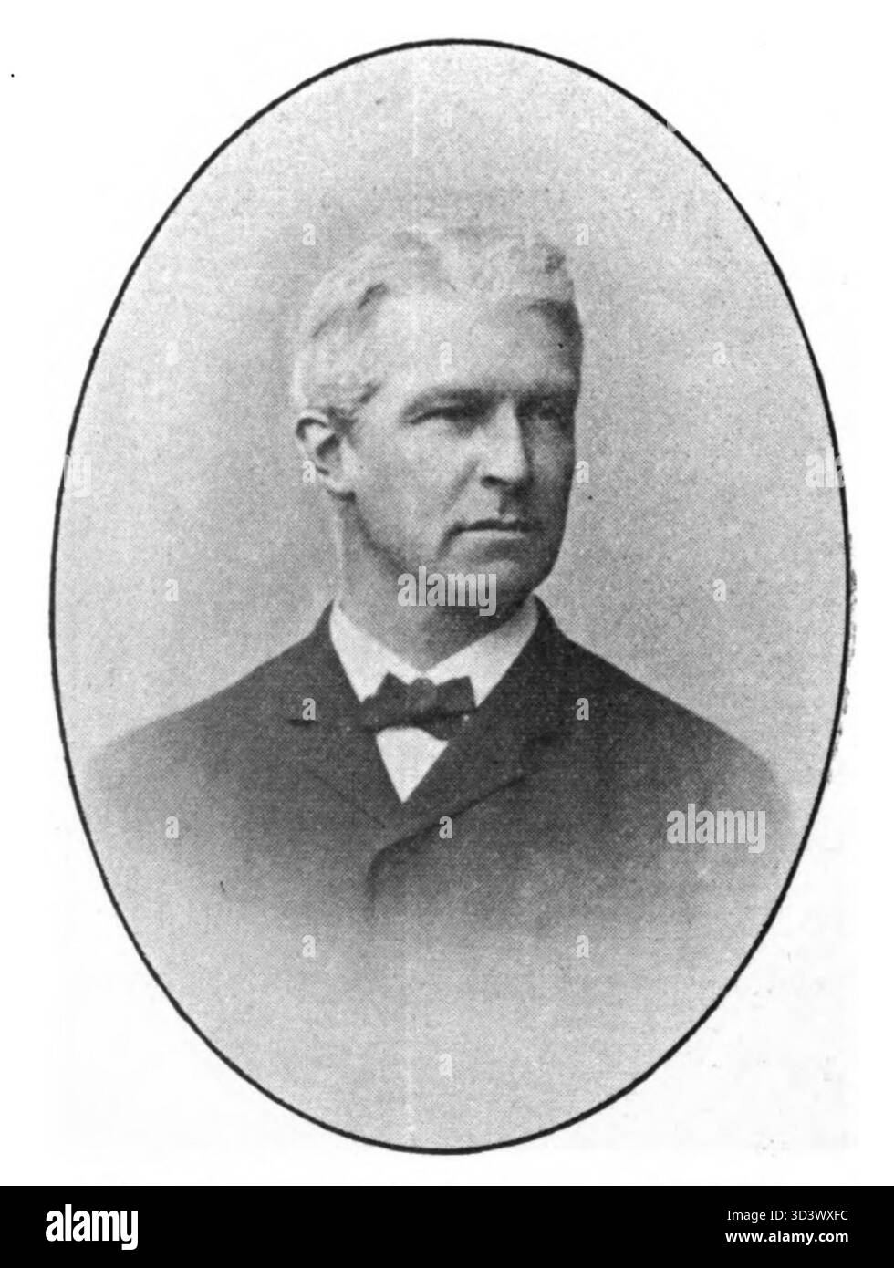 Un ritratto di Leo van Nispen, scattato intorno al 1897, presente nella collezione "Onze Afgevaardigden", che mette in evidenza figure di spicco di questo periodo. Foto Stock