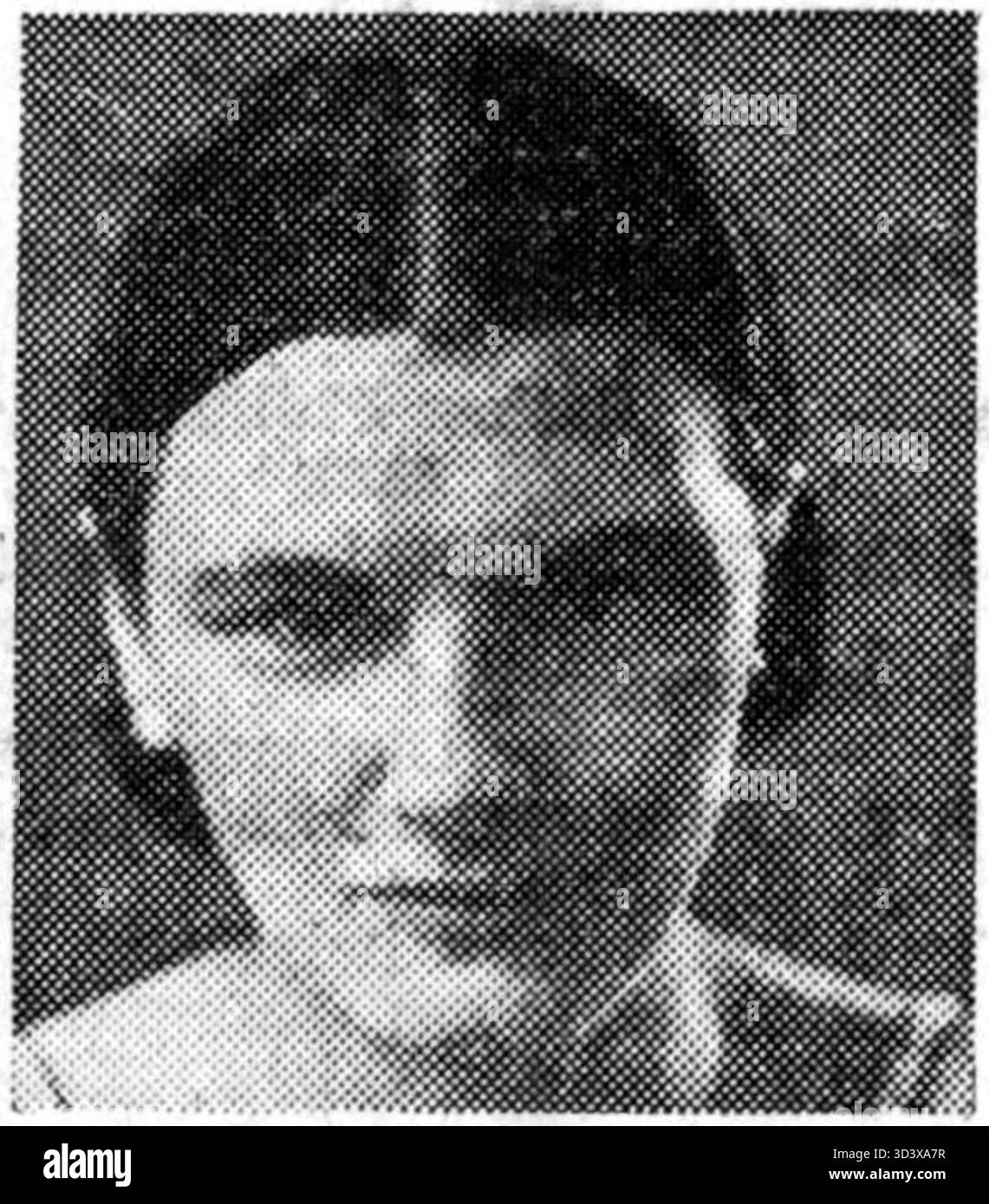 Fotografia di Saar Bessem scattata il 30 aprile 1938. Foto Stock