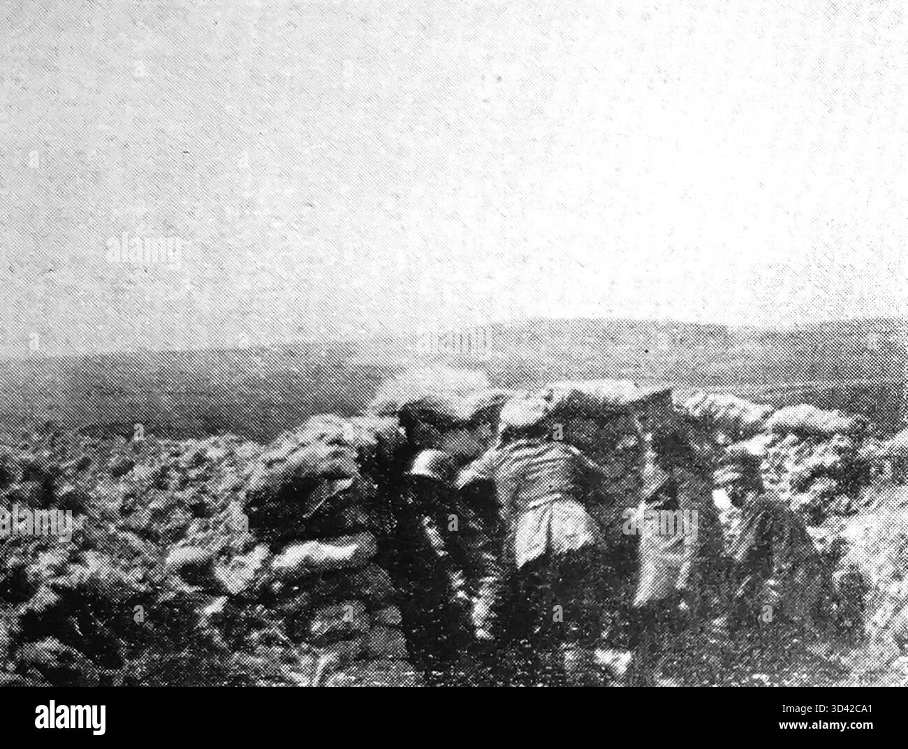 La storia PR29 riguardante l'altezza del 304 a Toter Mann, Verdun, include foto scattate prima del 19 maggio 1916, anche se l'autore non le ha create, concentrandosi sugli eventi che circondano Verdun durante la prima guerra mondiale. Foto Stock