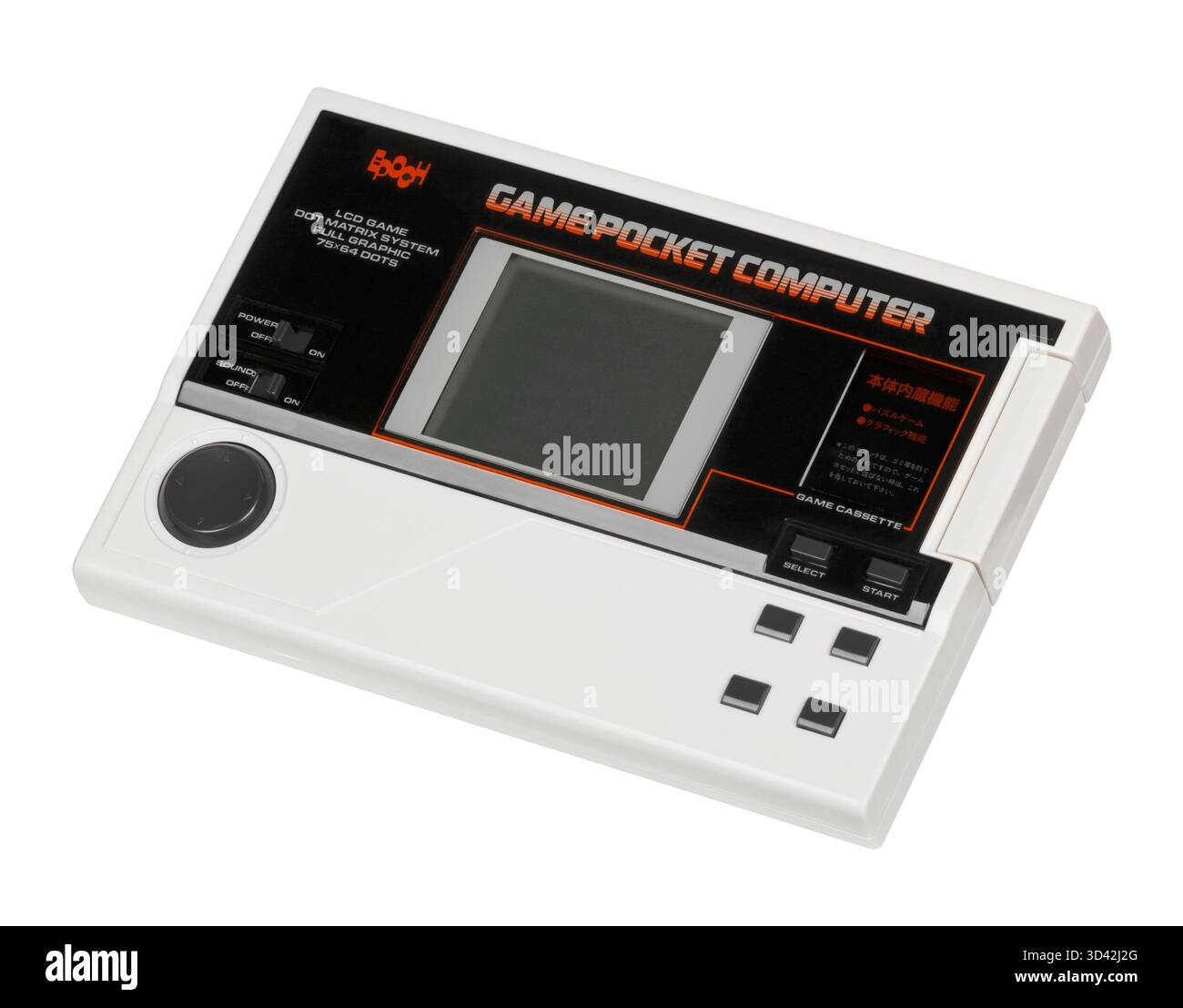 1984 Epoch Game Pocket computer, una console portatile d'epoca distribuita in Giappone Foto Stock